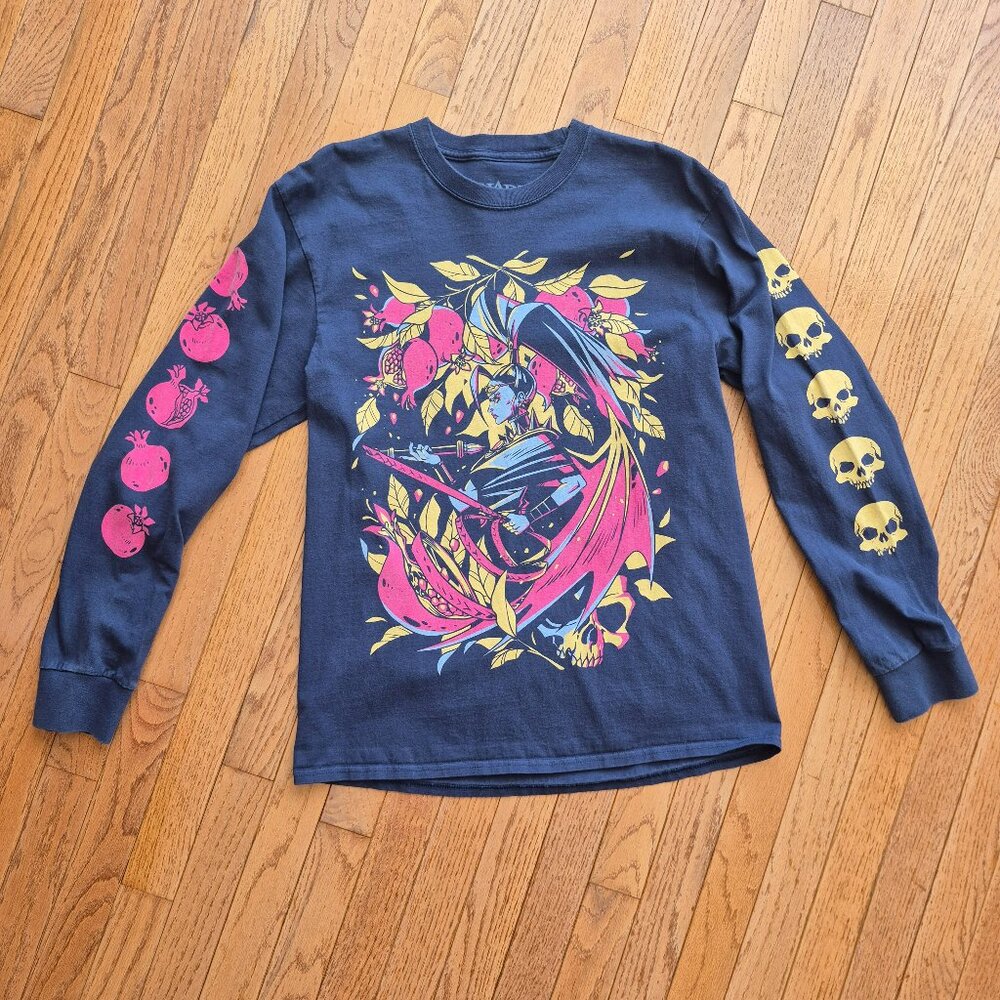 Hades First of the Furies Long Sleeve Large Blue